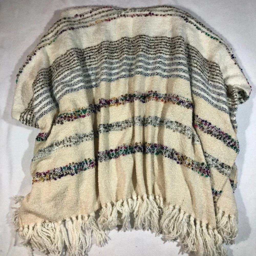 NEW Anthropologie Anthro Womens One Size Ivory Chunky Open Cardigan NWT $120 - Picture 7 of 12